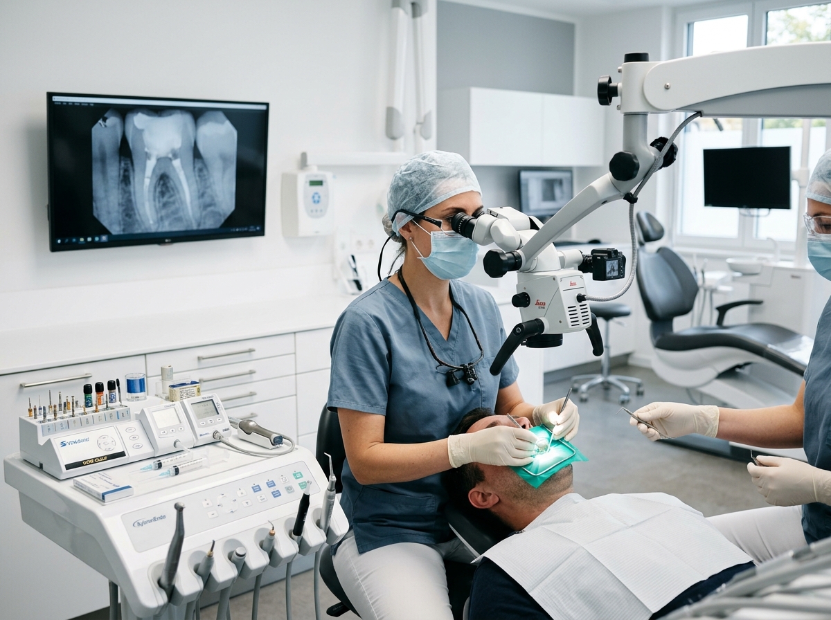 Microendodontics precision root canal treatment at The Tooth Place Hubli
