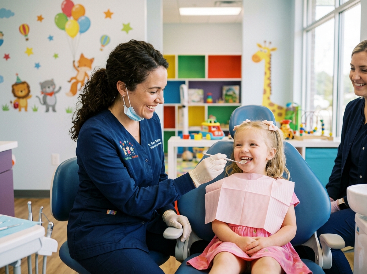 Pediatric dental care for children at The Tooth Place Hubli